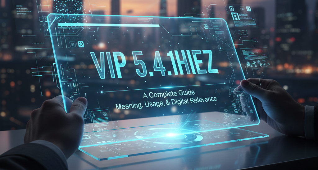 vip5.4.1hiez – A Complete Guide to Understanding Its Meaning, Usage ...